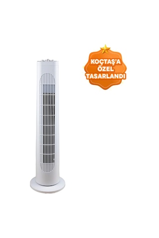 Koçtaş Kule Tipi Zaman Ayarlı Vantilatör 45 W
