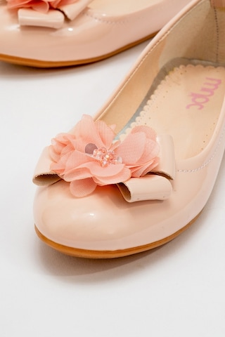 Mnpc Kız Çocuk Pudra Fashion Babet 25y4b10052173 Pudra