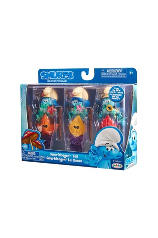 Şirinler Kayıp Köy Smurfstorm 3'lü Figür Set Model 1