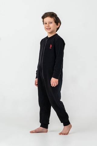 U.S. Polo Assn. U.s. Polo Assn Erkek Çocuk Siyah Tulum Us2237-c-v2 Siyah