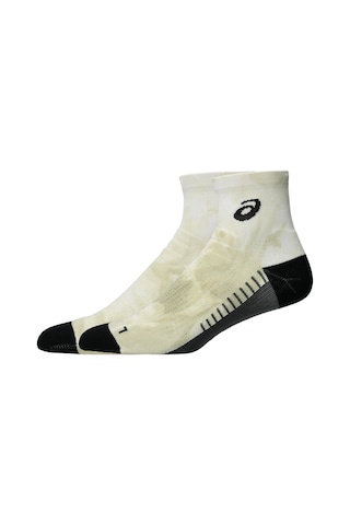 Asics Performance Run Quarter Sock Unisex Beyaz Koşu Çorabı 3013b016-100 Beyaz