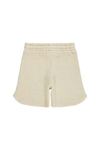 Civil Boys Basic Waffle 10-13 Yaş Şort - Kahverengi Sütlü Kahve