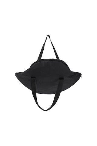 Xurunkeji Saplı Fırın Tepsisi Saklama Çantası, Izgara Tavası Kılıfı, Kamp Tencere Düzenleyici, Açık Hava Barbekü Tencere Taşıma Çantası Siyah