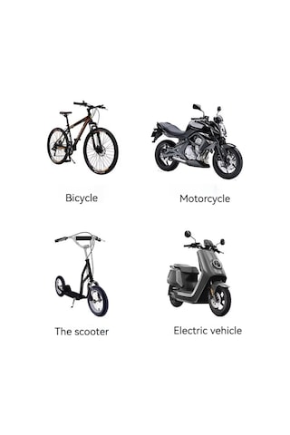 9010213981011 - Forza 250 İçin Karbon Darbe Emici Titreşim Engelleyici Motosiklet Telefon Tutucu Siyah