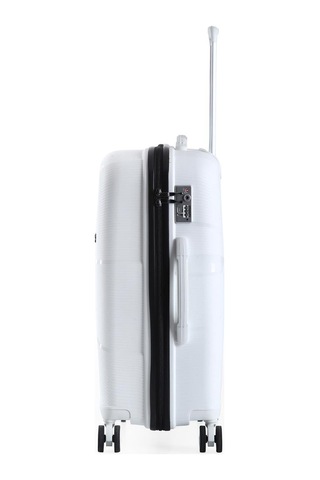 Ççs 5264 Polipropilen Orta Boy Valiz Beyaz