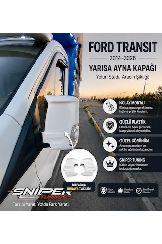Ford Transit 2014-2026 Yarasa Ayna Kapağı