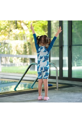 Owli Sunsafe Uv Korumalı Swimsuit Mayo Manta Ray 001