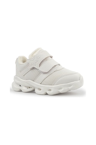 Cool Caty Ortapedik Işıklı Siyah Bebe Spor Ayakkabı Beyaz