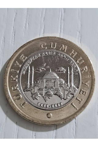 2020 Ayasofya Hatıra Madeni 1 Lira, Koleksiyonluk Ayasofya Para
