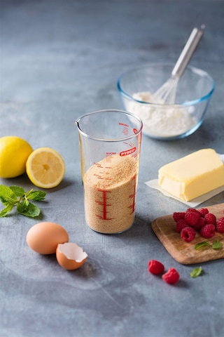 Pyrex 888B000 7146 Cam Ölçme Kabı 05 L Çok Renkli