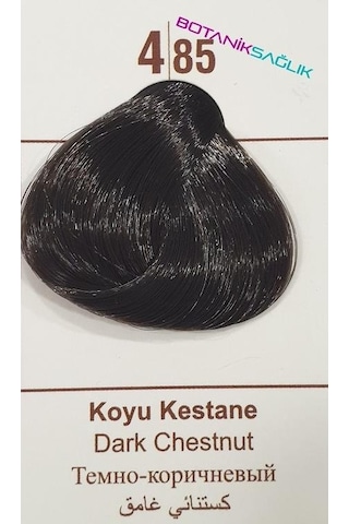 Colorx Saç Boyası Tekli Set - 4.85 KOYU KESTANE