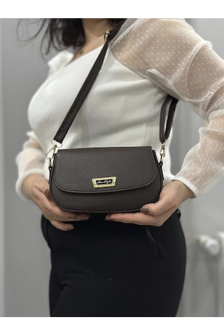 Biçomi Kahve Cilt Jessi Çanta Kahve