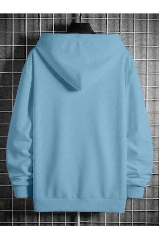 Altamira Erkek Baskılı Oversize Kapşonlu Sweatshirt 001