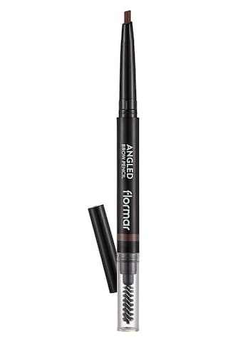 Flormar Açılı Kaş Kalemi Ve Kaş Fırçası (açık Kahve) - Angled Brow Pencil - 002 Light Brown - 8690604572045