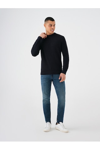 Regular Fit Erkek Kazak Koyu Lacivert