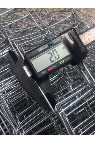 7 7 Cm Göz 2 Mm 1,5mt-20mt Galvanizli Helezon Bahçe Çit Tel Örgü Çelik
