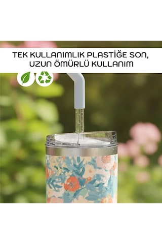 Vagonlife 670 Ml Çelik Termos Gri - Yeşil