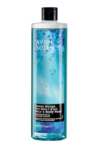 Avon Senses Nane Deniz Su Meymeleri Misk Gül ve Amber Kokulu Duş Jeli Paketi