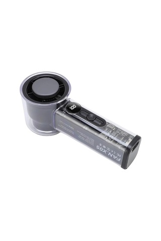 Şeffaf Kasa El Fanı 5v 2a 100 Kademeli Hava Akışı Type-c Girişli