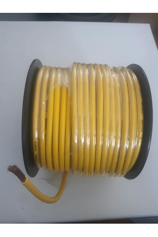 Steeltürk 8 Ga Kablo 50 Metre Sarı