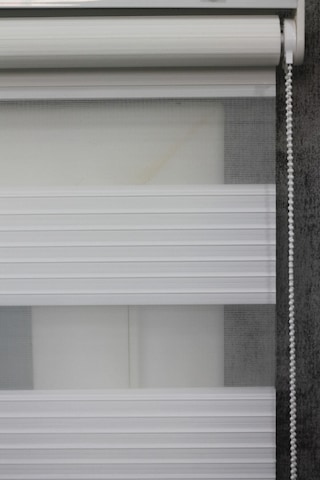 Kidmex Ekru Geniş Plise Etek Dilimli Zebra Stor Güneşlik Perde