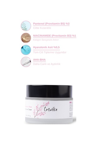 Cremika Nemlendirici Yüz Kremi 50 ML