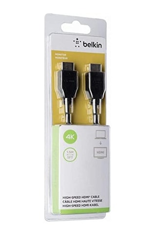 Hızlı Hdmı 1.4 Kablosu, 1.5m 4k, Ultra Hd, 3d , F3y017bt1, 5mblk Diğer