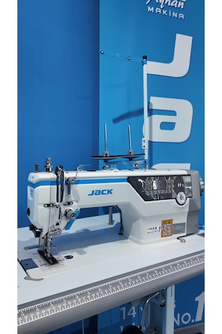 Jack H7 Full Otomatik Yapay Zekalı Çift Papuç Kalın Materyal Dikiş Makinası 10mm, Step Motorlu Yok