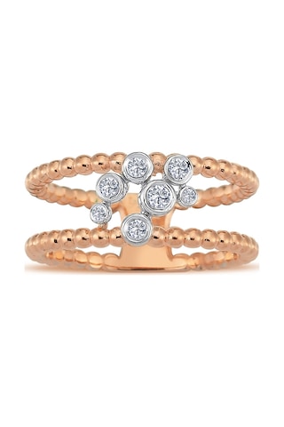 Lova Pırlanta Taşlı Kalah Yüzük - 1010282