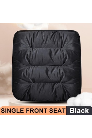 Siyah Seametal Araba Koltuk Minderi Peluş Sürücü Koltuk Minderi Kaymaz Araçlar Ofis Koltuğu Ev Araba Pedi Koltuk Kılıfı