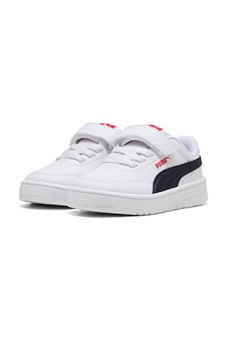 Puma Court Classic Clean Ac+ İnf Bebek Günlük Ayakkabı 40375210 Beyaz Beyaz