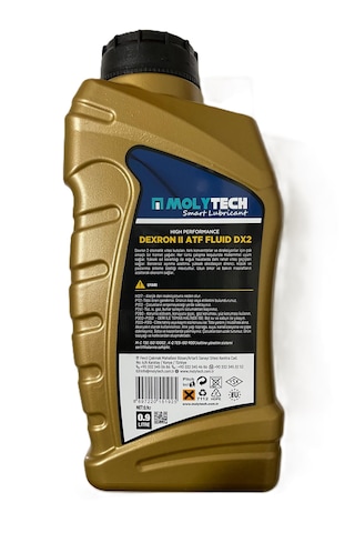 Molytech Atf Fluıd Dx2 Dexron II Direksiyon Yağı 0.9 L