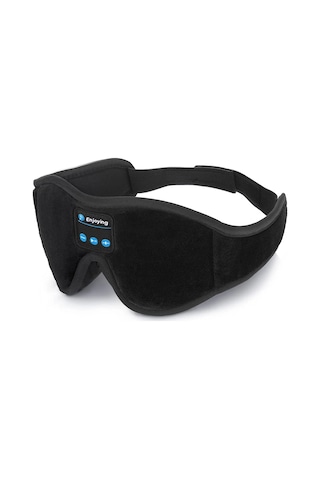 Lixiaqu01 Uyku Kulaklıkları İçin Maske Bluetooth 3d Göz Maskesi