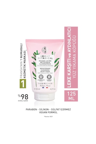 Yves Rocher Bright Botanical Brightening Cleansing Milky Foam 125 ML