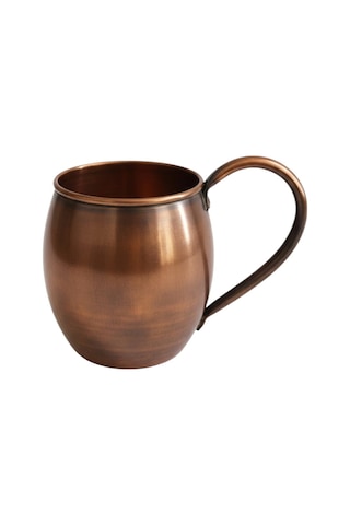 Moda Bakır Moscow Mule Kupa Bardak 600 Ml Oksit