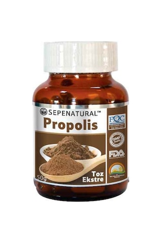 Sepe Natural Propolis Extract Saf Propolis Eki Toz 50 G