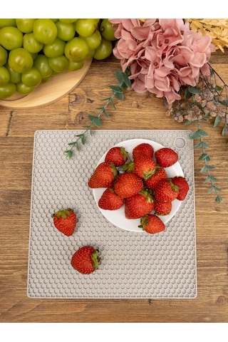 Arrıchi Sıcak Yemekler İçin Mutfak Silikon Standı 186798743 Açık Gri