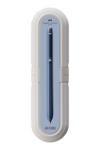Faber-castell Avori Tükenmez Kalem Toz Mavi Mavi