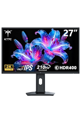 Ktc H27t7p 27" 1ms Mprt 210hz 2xhdmı+2xdisplay Hdr400 Freesync + G-sync Fast Ips 2k Qhd 2560 X 1440 Oyuncu Monitörü