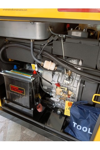 Armak PDA12000TEK 11KVA Dizel Trifaze Kabinli Portatif Jeneratör