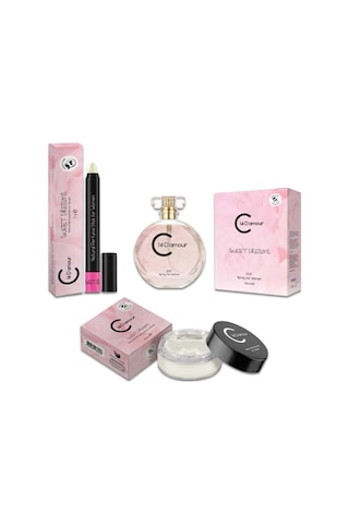 Cle D'Amour Sweet Dreams Women Vegan EDP Kadın Parfüm Çiçeksi 3 x 50 ML