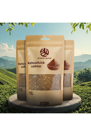 Doğal Kahvaltılık Zahter 200 Gr X3 Adet