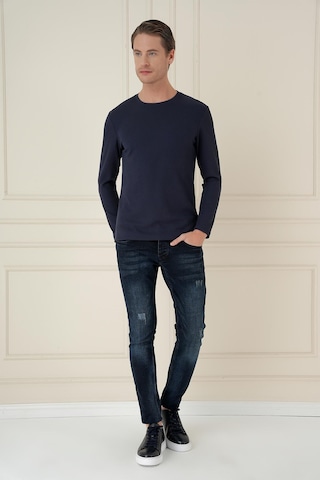 Efor Ts 887 Slim Fit Lacivert T-shirt Lacivert