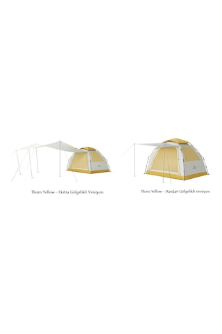 Naturehike Ango Es60 Gölgelikli Otomatik Kurulum Kamp Çadırı