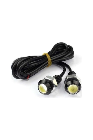 Kartal Gözü Oto Ayna Altı Led Beyaz 18 MM 2 Adet