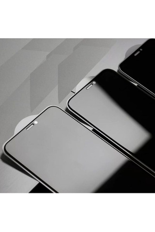 Apple iPhone Uyumlu Xs Max-11pro Max Birebir Aynı 6d Kavisli Temperli Hayelet Ekran Koruyucu Kırılmaz Cam