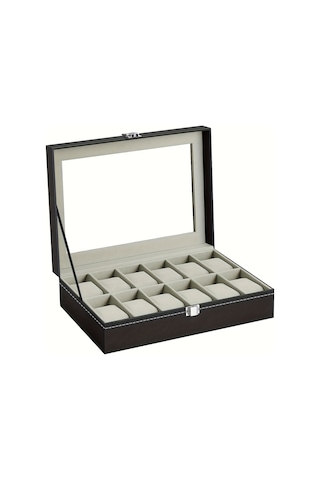 Tcherchi 12 Yuvalı Saat Saklama Kutusu 001