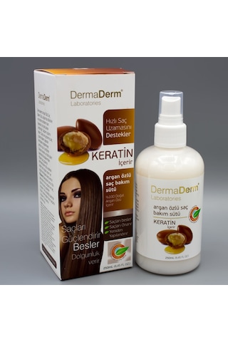 Dermaderm Argan Yağı Özlü Saç Bakım Sütü 250 ML