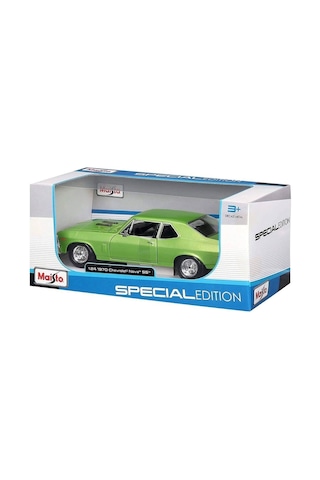 May 31262 1:24 Maisto Chevrolet Nova Ss 1970 Model Araba -necotoys