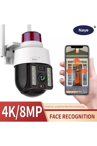 1080p Full Hd Su Geçirmez Çakarlı Otomatik Nesne Takip Uzaktan Ca